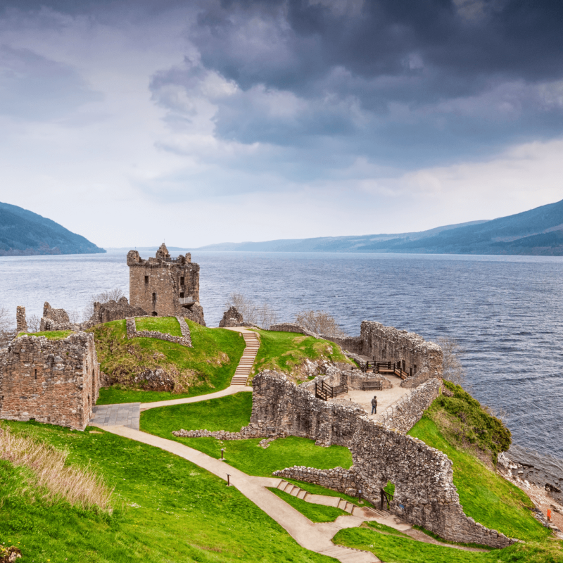 Chateau Urquhart sur Loch Ness