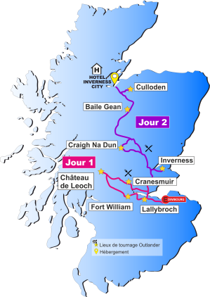 Outalnder plan du circuit